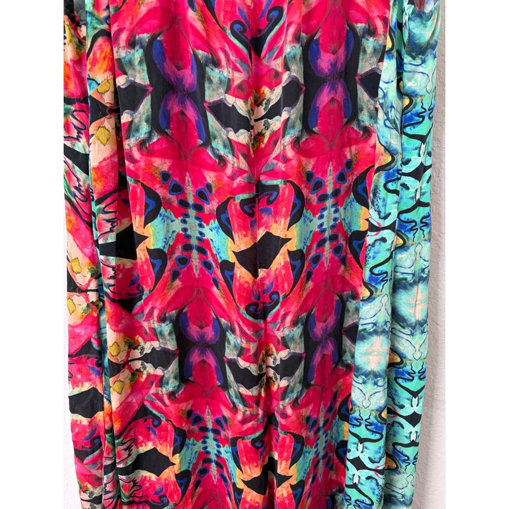 Vastra Kuteer Women Multi Color Kaleidoscopic Print Romper Small Boho Festival - Picture 5 of 7